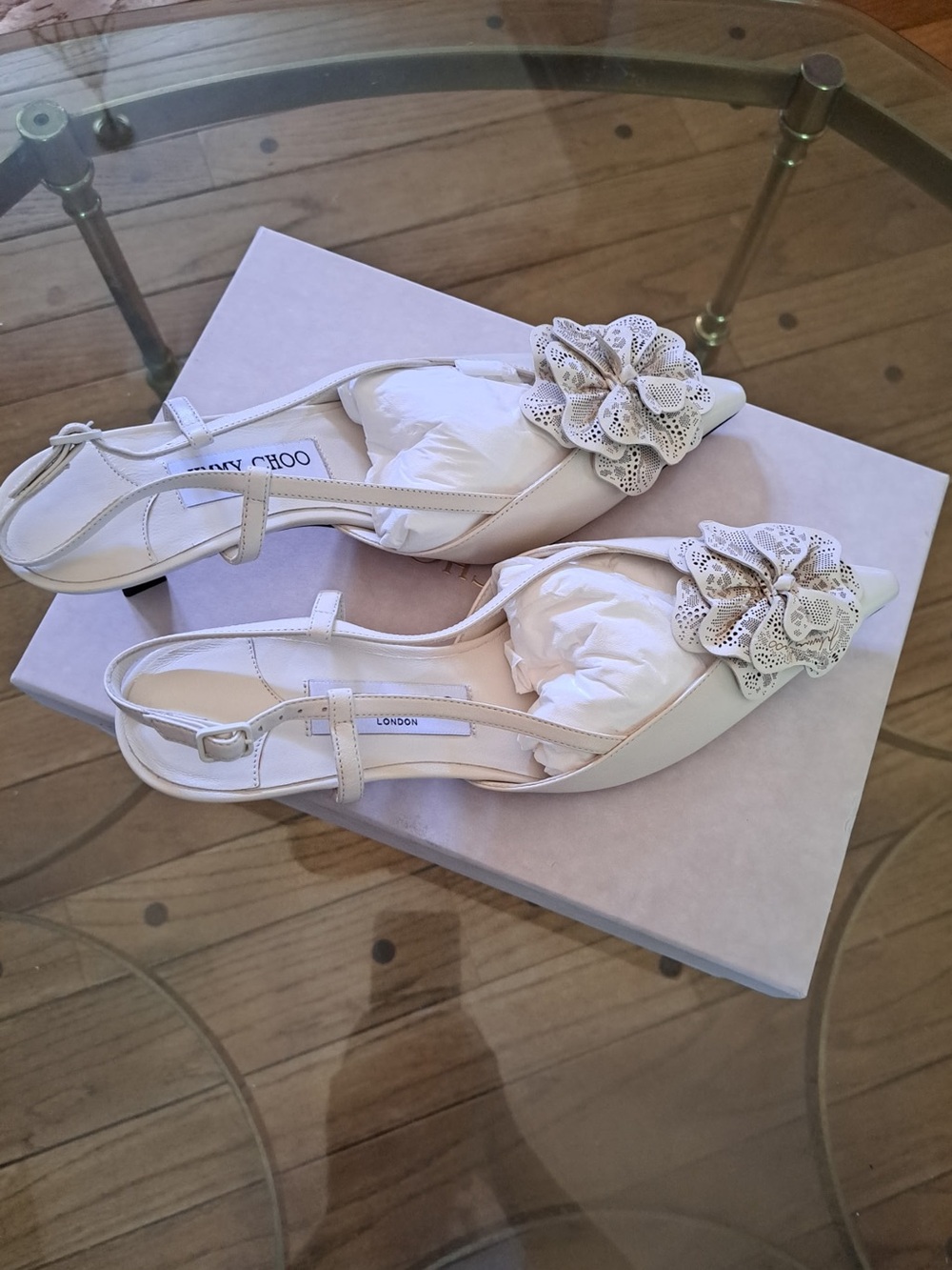 Brand New Jimmy Choo
Mimmi Pointed Toe
Slingback Pump - Picture 7 of 9